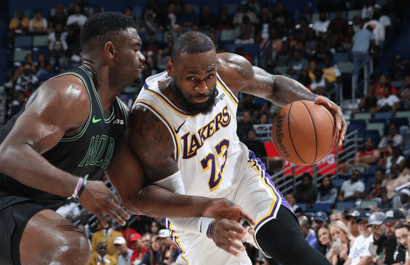 湖人险胜鹈鹕，詹皇关键时刻发威的简单介绍